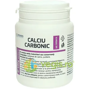 Calciu Carbonic Pulbere 100g