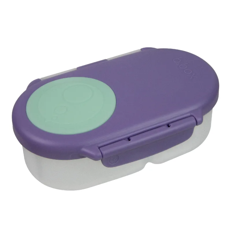 Caserolă compartimentată Snackbox, +3 ani, Mov/Verde, B.Box — preț și oferte