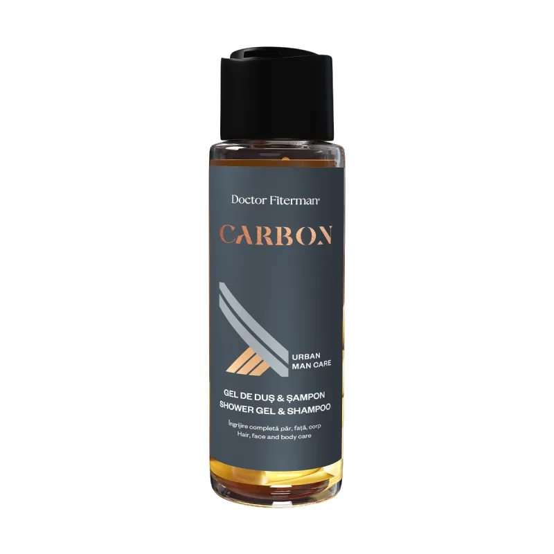 Gel de dus si sampon Carbon, 250ml, Doctor Fiterman — preț și oferte