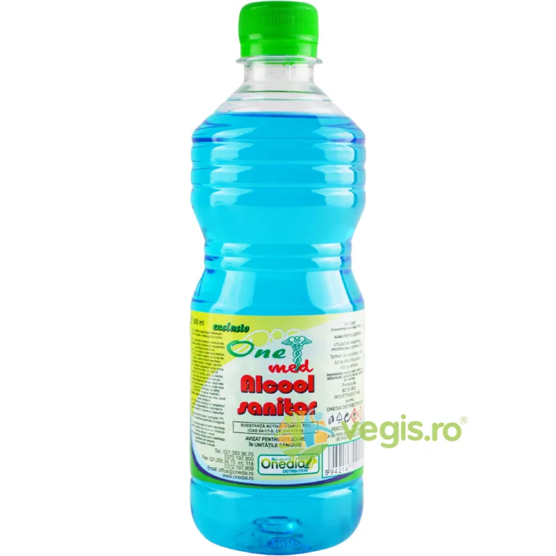 Alcool Sanitar 70% (Spirt) 500ml Onedia — preț și oferte