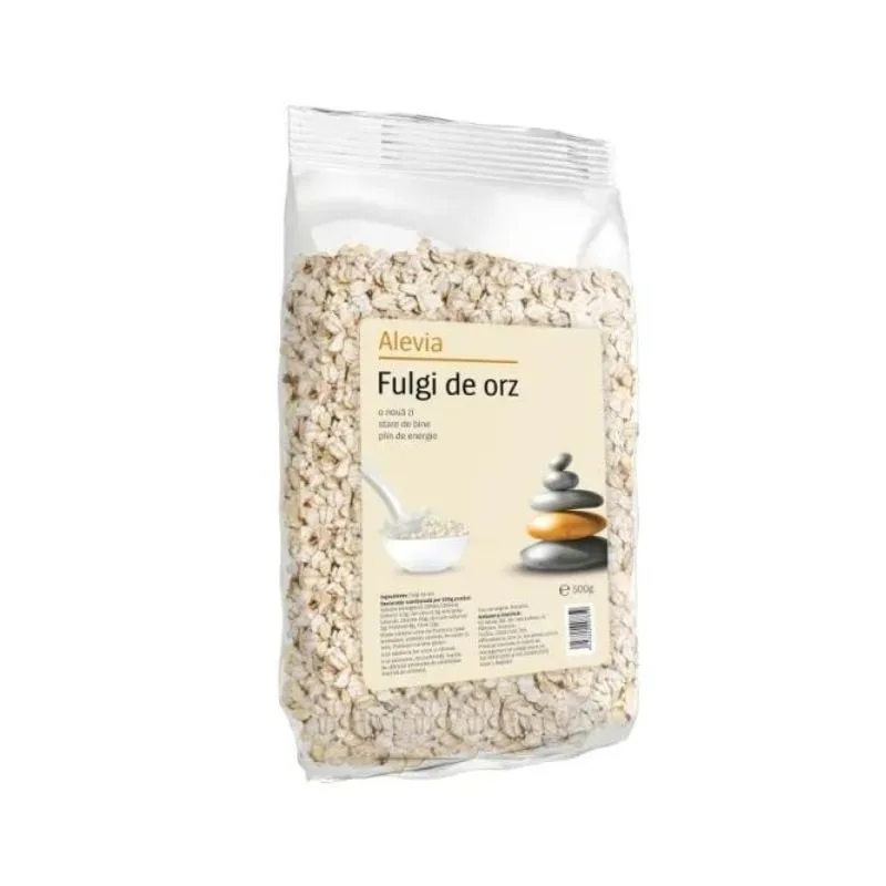 Alevia Fulgi de orz, 500g — preț și oferte