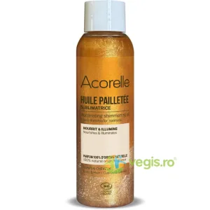 Ulei Iluminator Bio pentru Fata si Corp, Efect Stralucitor, Parfum 100% Natural 100ml