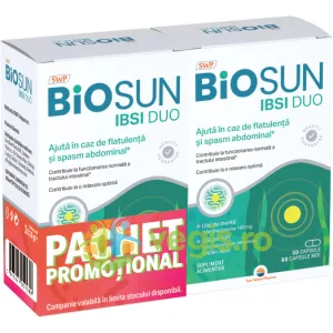 Pachet BioSun IBSI Duo 2 X 30+60 capsule moi