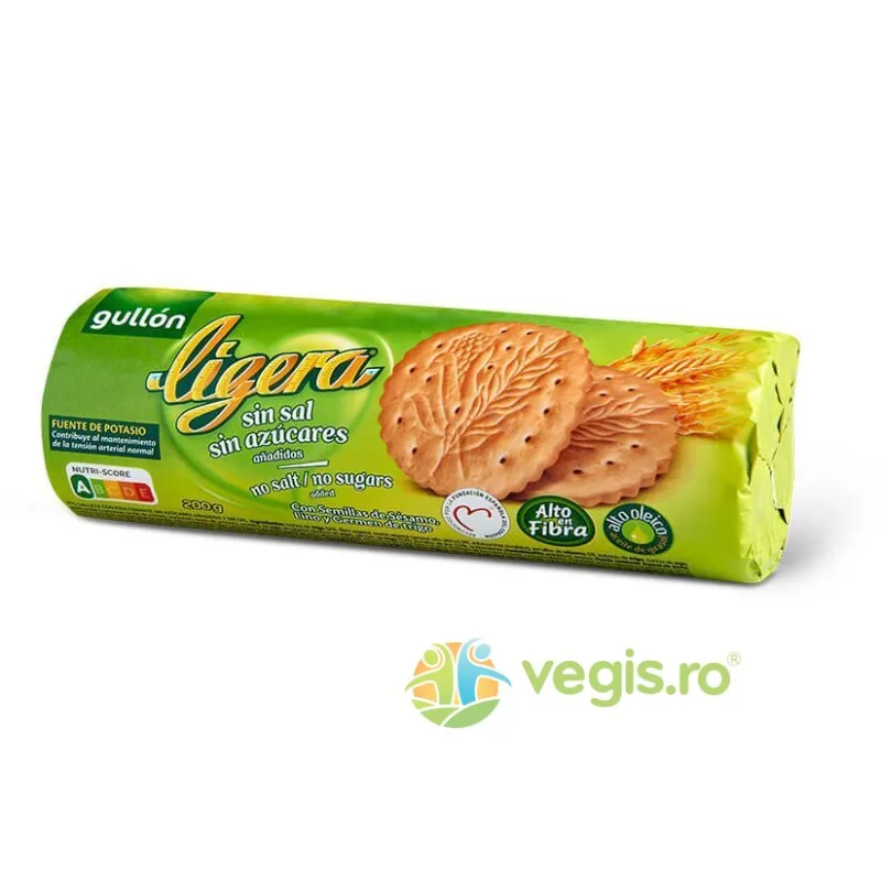 Biscuiti Ligera fara Zahar si Sare 200g GULLON — preț și oferte