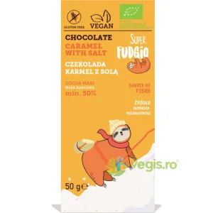 Ciocolata cu Caramel si Sare Ecologica/Bio 50g