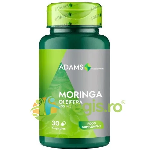 Moringa Oleifera 400mg 30cps ADAMS VISION — preț și oferte