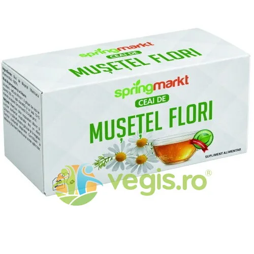 Ceai Musetel Flori 20 plicuri springmarkt — preț și oferte