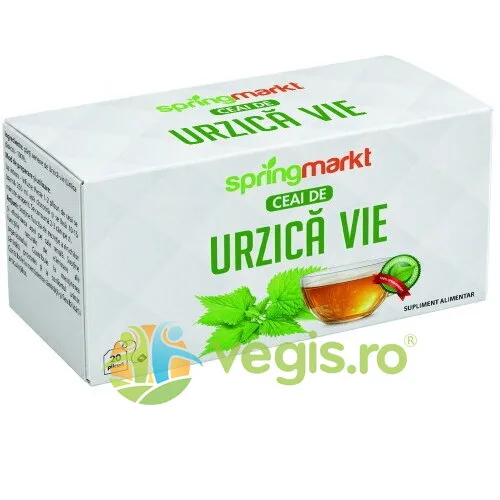 Ceai Urzica Vie 20 plicuri springmarkt — preț și oferte