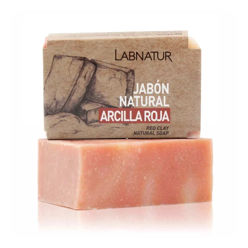 Sapun natural cu Argila Rosie, 100g, LabNatur — preț și oferte