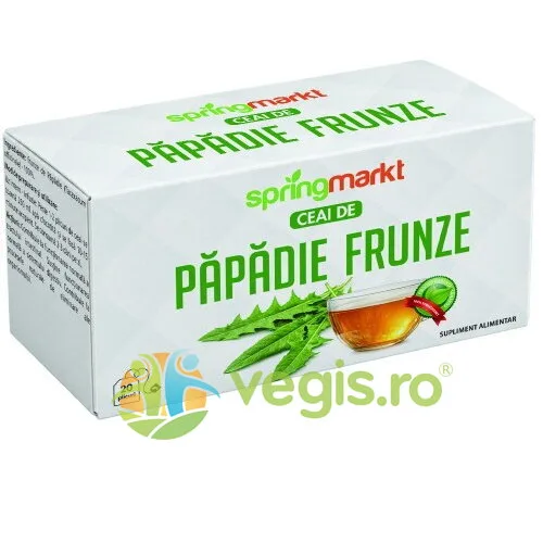Ceai Papadie Frunze 20 plicuri springmarkt — preț și oferte