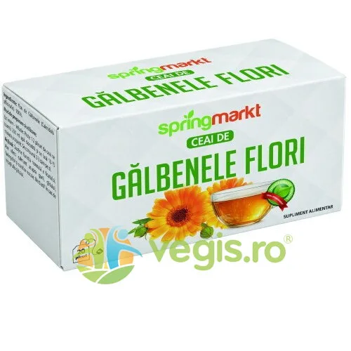 Ceai Galbenele Flori 20 plicuri springmarkt — preț și oferte