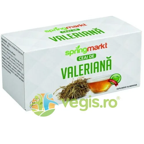 Ceai Valeriana 20 plicuri springmarkt — preț și oferte