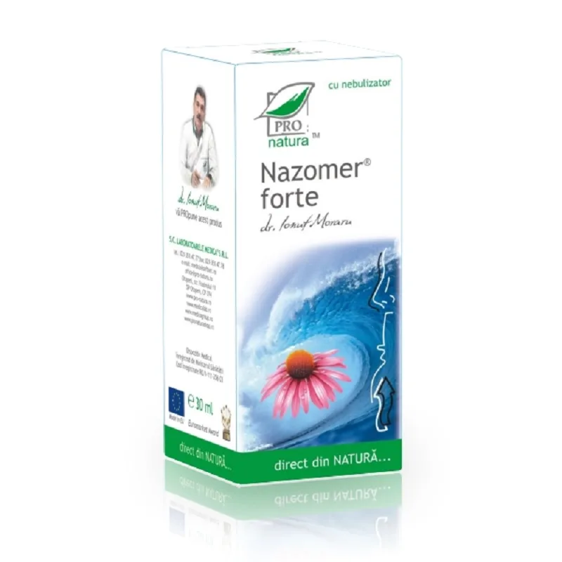 Nazomer Forte spray nazal, 30 ml, Pro Natura — preț și oferte
