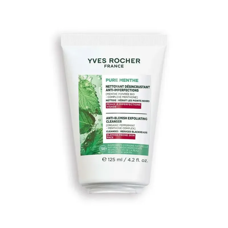 Gel purificator pentru curatarea tenului Pure Menthe, 390ml, Yves Rocher — preț și oferte