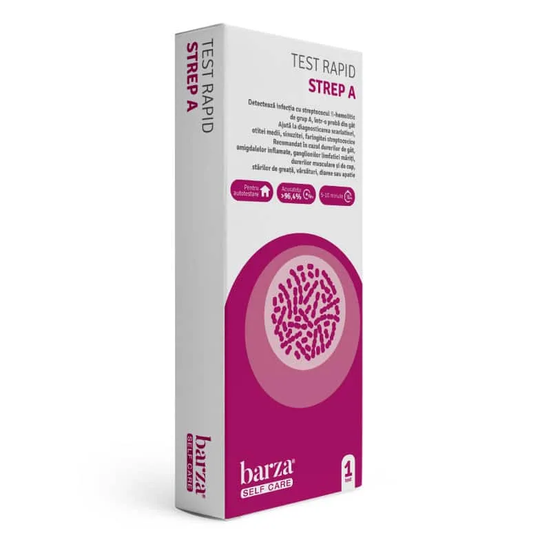 Test rapid Streptococ A, Self Care | 1 buc SELF CARE MEDICAL — preț și oferte