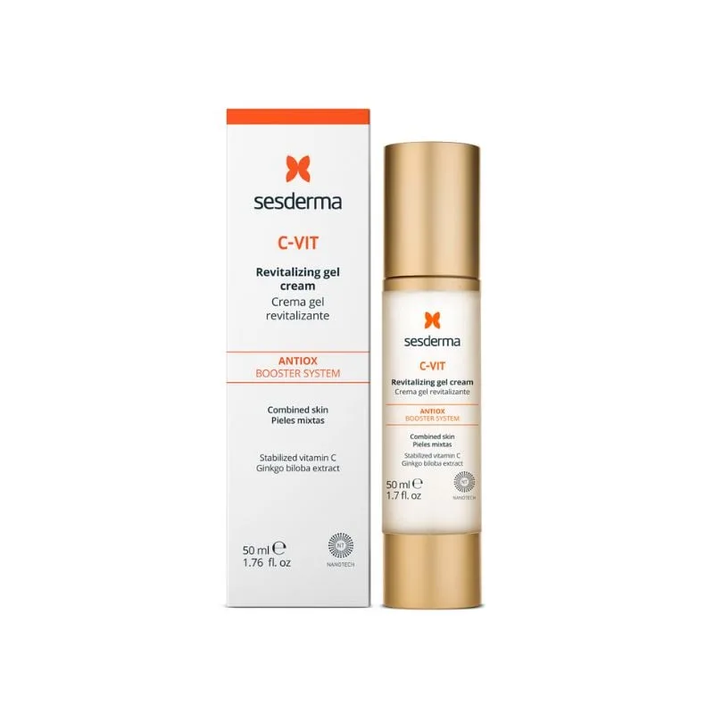 Cremă-gel revitalizantă pentru ten mixt, C-Vit 50ml, Sesderma — preț și oferte