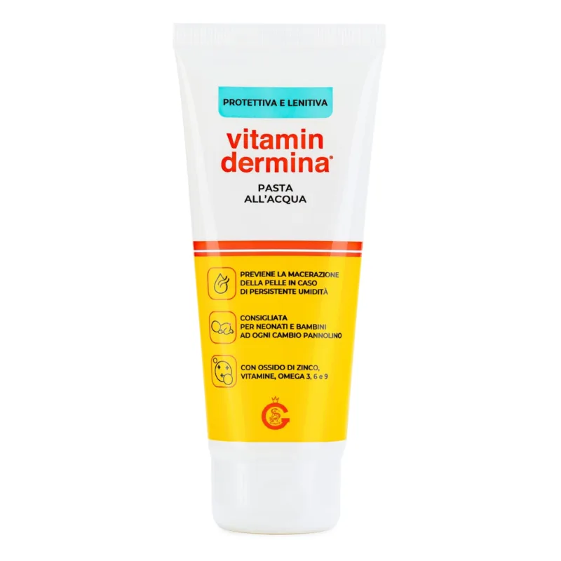 Cremă protectoare impotriva eritemului fesier Pasta all’Acqua, 100ml, Vitamin Dermina VitaminDermina — preț și oferte