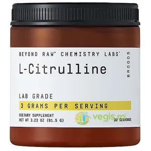 L-Citrulina Beyond Raw Chemistry Labs 91.5g
