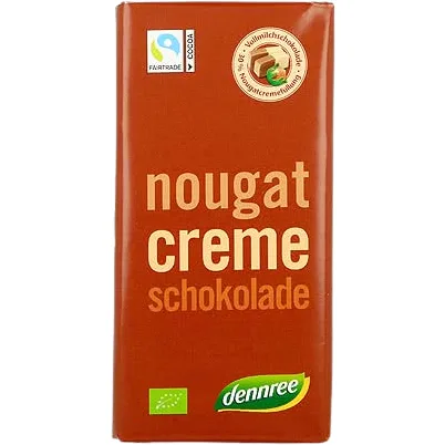 Ciocolata cu Lapte si Crema de Alune Ecologica/Bio 100g Dennree — preț și oferte