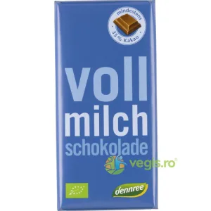 Ciocolata cu Lapte 35% Cacao Ecologica/Bio 100g