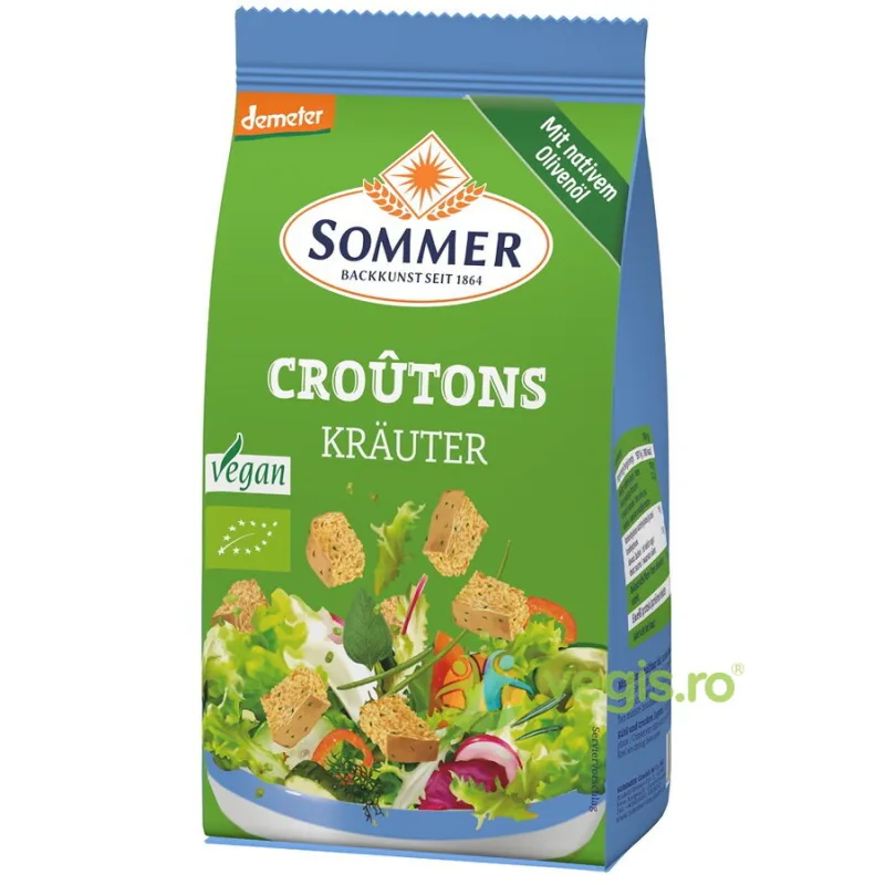 Crutoane cu Ierburi Demeter Ecologice/Bio 100g SOMMER — preț și oferte