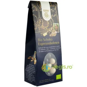 Boabe de Espresso Glazurate in 3 Tipuri de Ciocolata Ecologice/Bio 100g