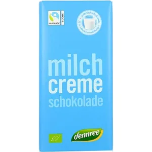 Ciocolata cu Lapte si Crema de Lapte Ecologica/Bio 100g