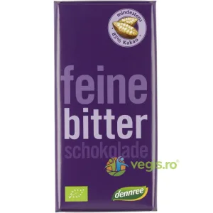Ciocolata Neagra cu 85% Cacao Ecologica/Bio 100g