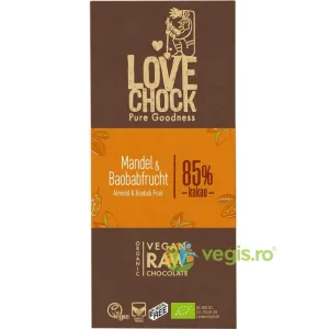 Ciocolata cu Migdale si Baobab Raw Ecologica/Bio 70g