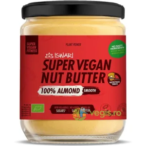 Crema Fina din Migdale fara Zahar Super Vegan Ecologica/Bio 400g