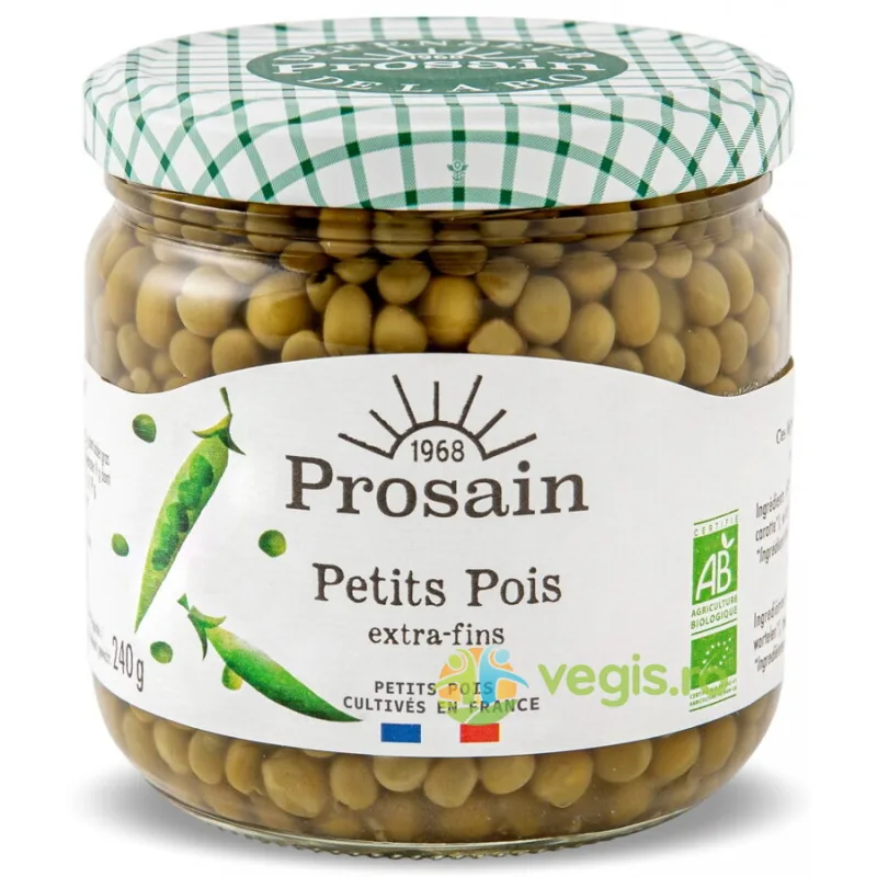 Mazare Verde Extra Fina la Borcan Ecologica/Bio 345g PROSAIN — preț și oferte