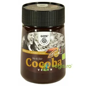 Crema de Ciocolata Neagra Cocoba Ecologica/Bio 400g