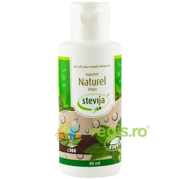 Indulcitor Lichid din Stevie 40ml STEVIJA — preț și oferte
