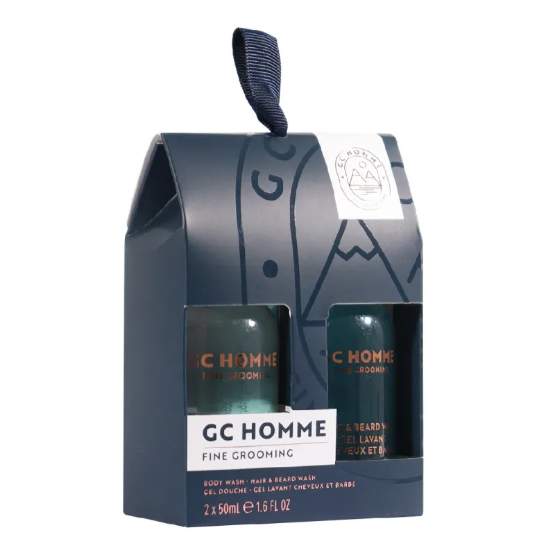 Set Cadou Mini Duo, GC Homme Fine Grooming, 2 articole, The Luxury Bathing Company — preț și oferte