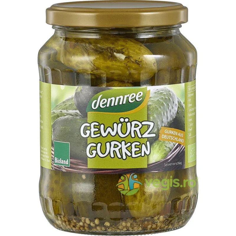Castraveti Murati Ecologici/Bio 670g Dennree — preț și oferte