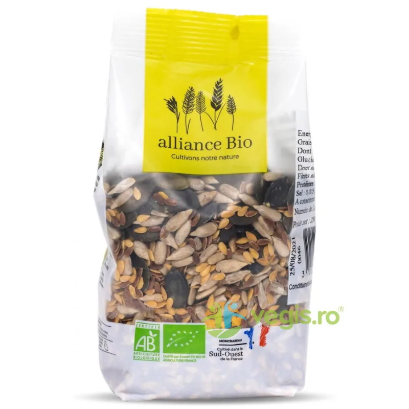 Amestec de Seminte pentru Salata Ecologic/Bio 250g OBio — preț și oferte
