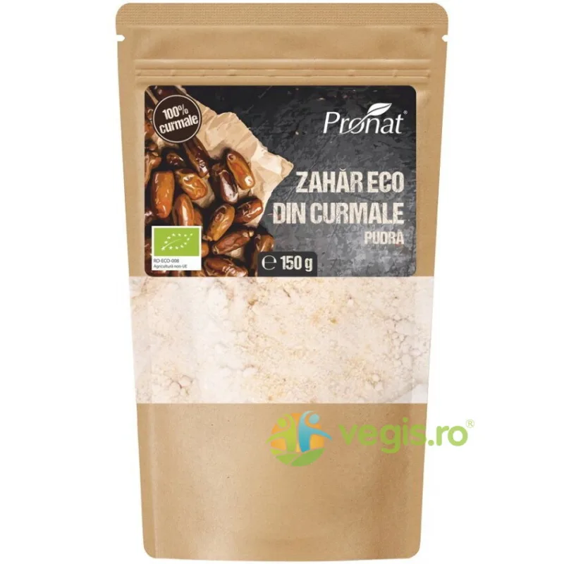 Zahar din Curmale Ecologic/Bio 150g PRONAT — preț și oferte