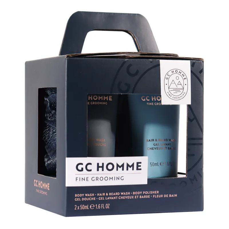 Set cadou Relax & Refresh, GC Homme Fine Grooming, 3 articole, The Luxury Bathing Company — preț și oferte