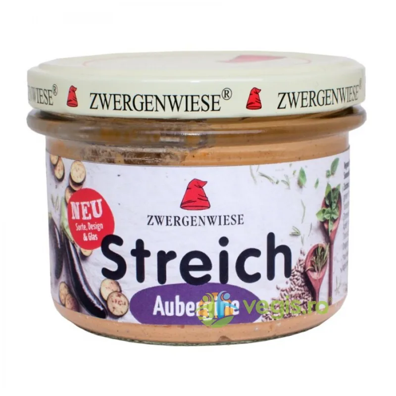 Pate Vegetal de Vinete Ecologic/Bio 180g ZWERGENWIESE — preț și oferte