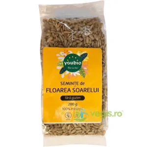 Seminte de Floarea Soarelui fara Gluten Ecologice/Bio 200g