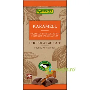 Ciocolata cu Lapte si Crema de Caramel Ecologica/Bio 100g