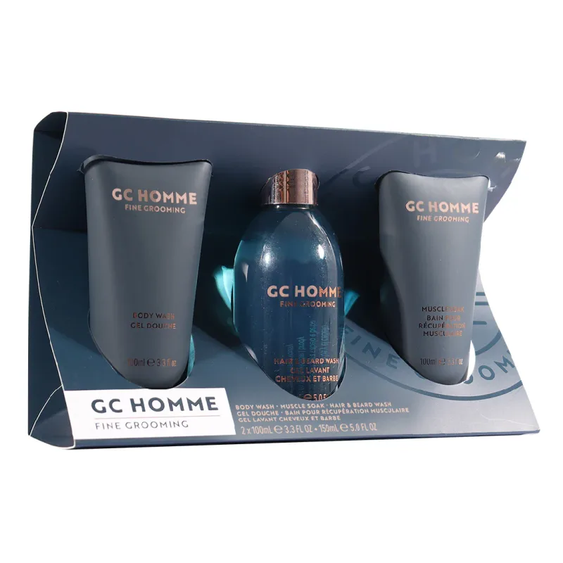 Set cadou Daily Essentials, GC Homme Fine Grooming, 3 articole, The Luxury Bathing Company — preț și oferte