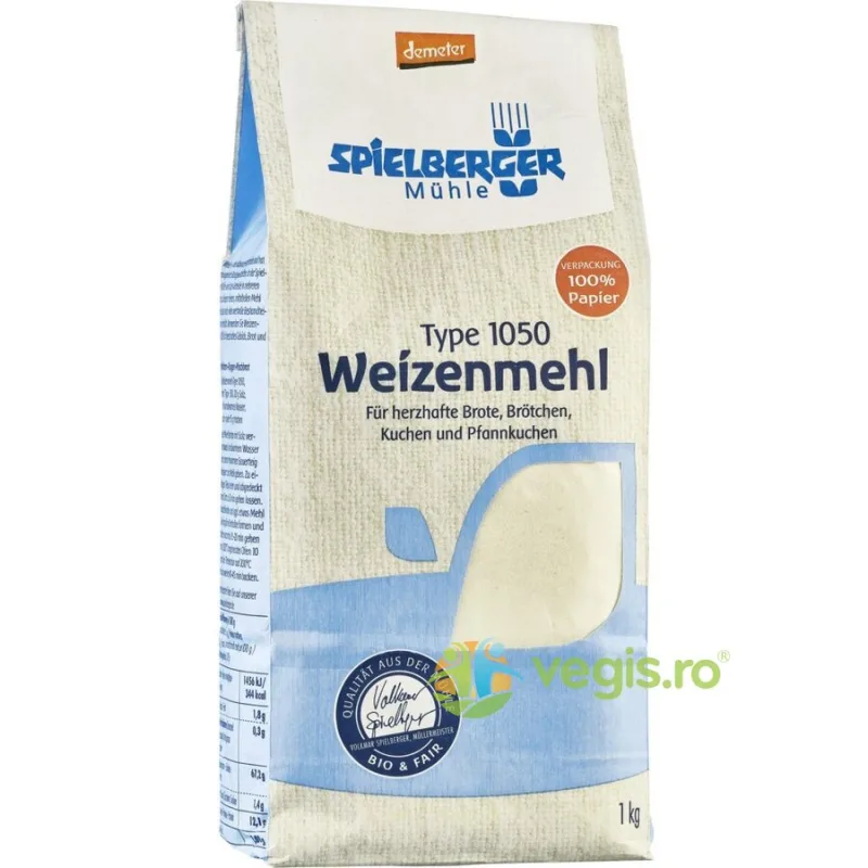 Faina Neagra de Grau Demeter Tip 1050 Ecologica/Bio 1kg SPIELBERGER — preț și oferte