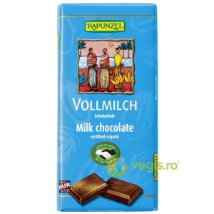 Ciocolata cu Lapte Integral Ecologica/Bio 100g