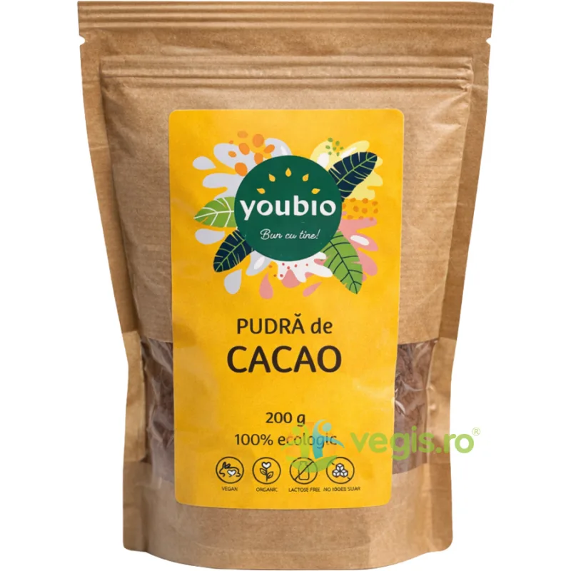 Pulbere Cacao Ecologica/Bio 200g YOUBIO — preț și oferte
