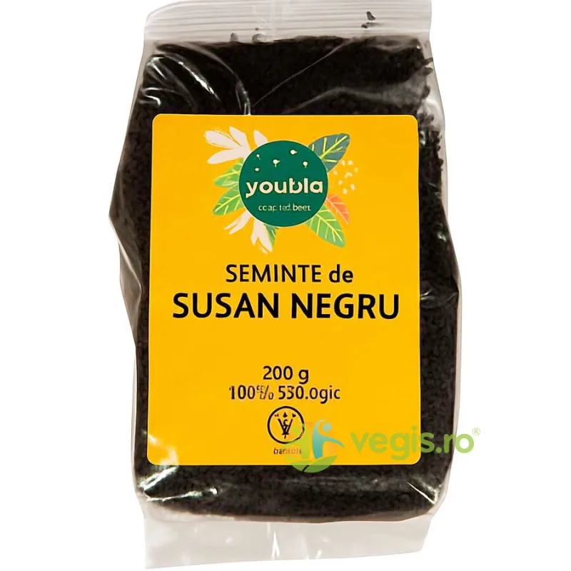 Susan Negru Ecologic/Bio 200g YOUBIO — preț și oferte