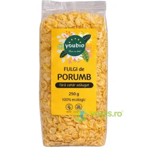 Fulgi de Porumb fara Zahar Adaugat Ecologici/Bio 250g