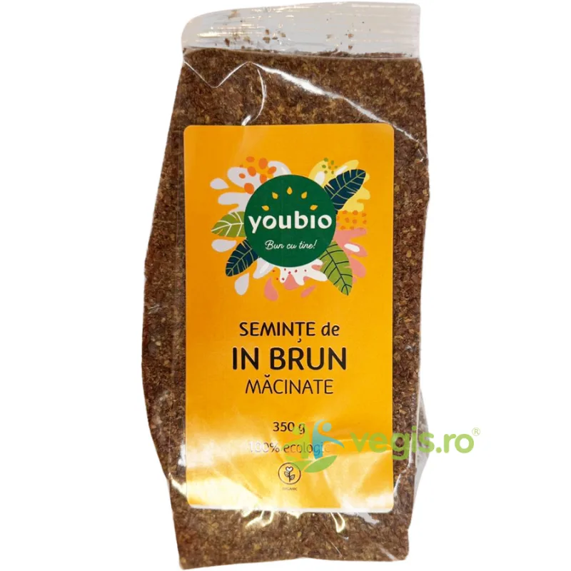 Seminte in Brun Pisate Ecologice/Bio 350g YOUBIO — preț și oferte