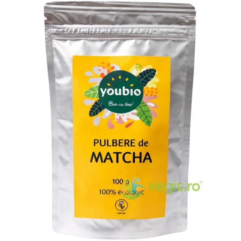Pulbere de Matcha Ecologica/Bio 50g YOUBIO — preț și oferte