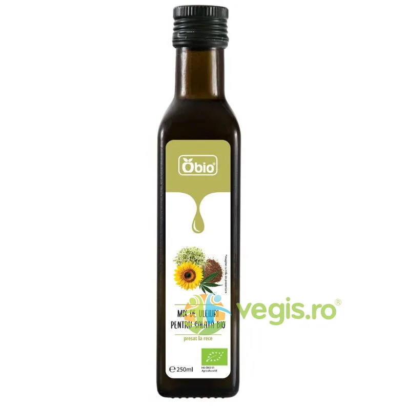 Mix de Uleiuri pentru Salata Ecologic/Bio 250ml OBio — preț și oferte